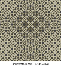 Vintage seamless pattern design illustration
