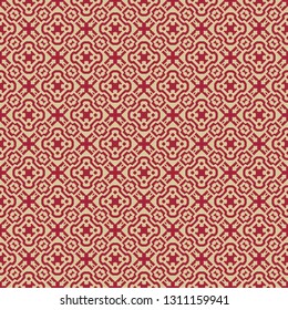 Vintage seamless pattern design illustration
