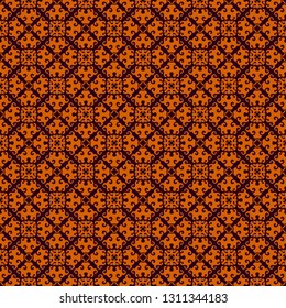 Vintage seamless pattern design illustration