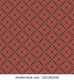 Vintage seamless pattern design illustration

