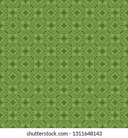 Vintage seamless pattern design illustration