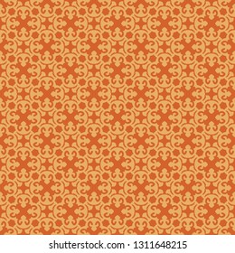 Vintage seamless pattern design illustration