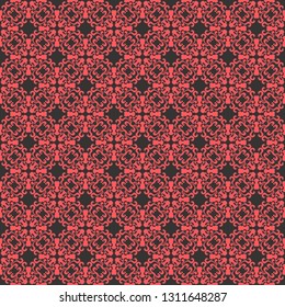 Vintage seamless pattern design illustration