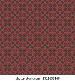Vintage seamless pattern design illustration
