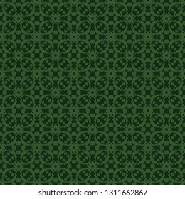 Vintage seamless pattern design illustration