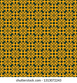 Vintage seamless pattern design illustration
