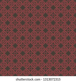 Vintage seamless pattern design illustration
