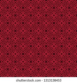 Vintage seamless pattern design illustration
