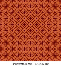 Vintage seamless pattern design illustration
