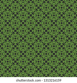 Vintage seamless pattern design illustration
