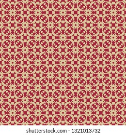 Vintage seamless pattern design illustration
