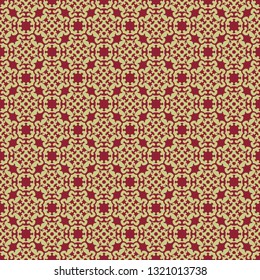 Vintage seamless pattern design illustration
