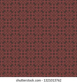 Vintage seamless pattern design illustration
