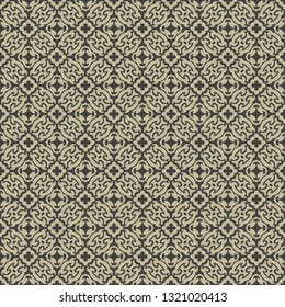 Vintage seamless pattern design illustration