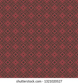 Vintage seamless pattern design illustration