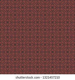 Vintage seamless pattern design illustration
