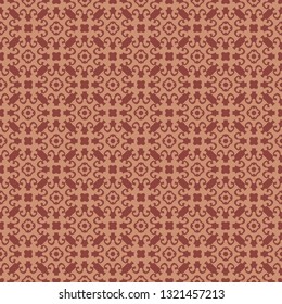 Vintage seamless pattern design illustration
