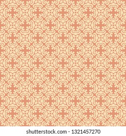 Vintage seamless pattern design illustration
