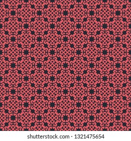 Vintage seamless pattern design illustration
