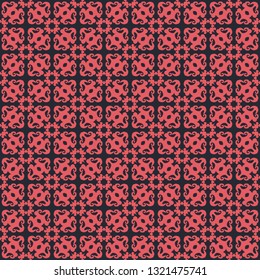 Vintage seamless pattern design illustration
