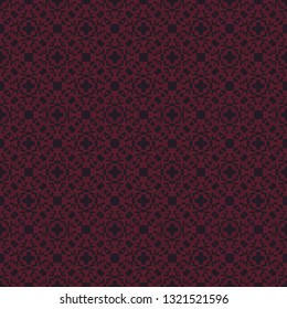 Vintage seamless pattern design illustration