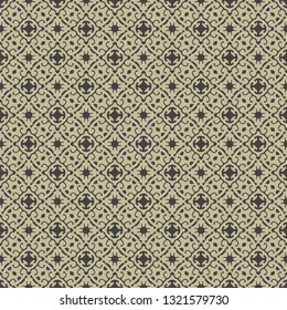 Vintage seamless pattern design illustration
