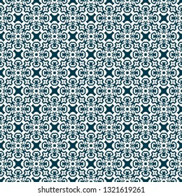 Vintage seamless pattern design illustration