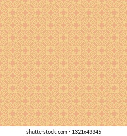 Vintage seamless pattern design illustration