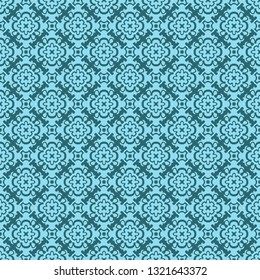 Vintage seamless pattern design illustration