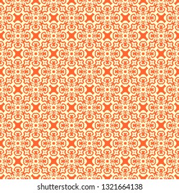 Vintage seamless pattern design illustration