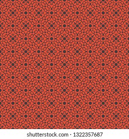 Vintage seamless pattern design illustration