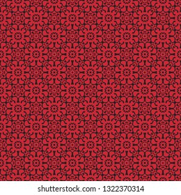 Vintage seamless pattern design illustration