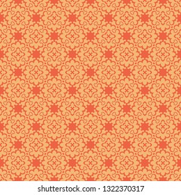 Vintage seamless pattern design illustration
