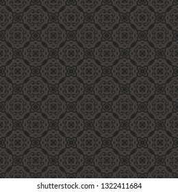 Vintage seamless pattern design illustration