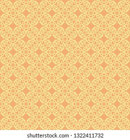 Vintage seamless pattern design illustration