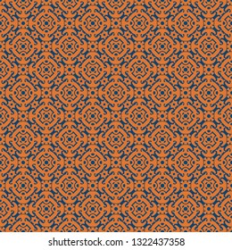 Vintage seamless pattern design illustration