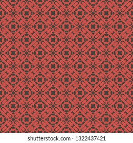 Vintage seamless pattern design illustration