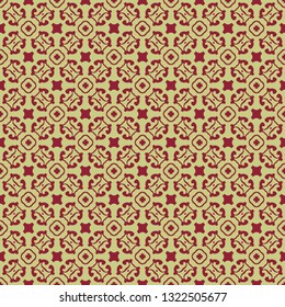 Vintage seamless pattern design illustration