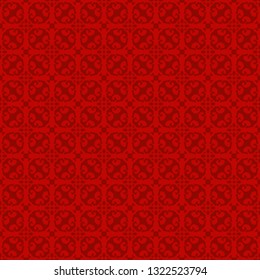 Vintage seamless pattern design illustration