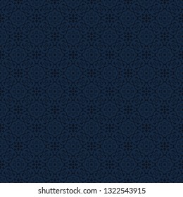 Vintage seamless pattern design illustration