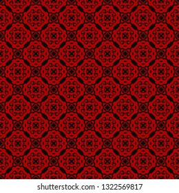 Vintage seamless pattern design illustration