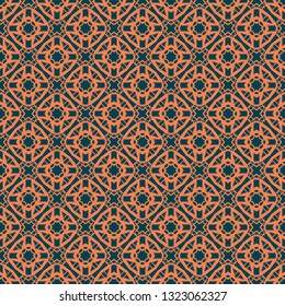 Vintage seamless pattern design illustration