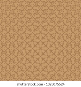 Vintage seamless pattern design illustration
