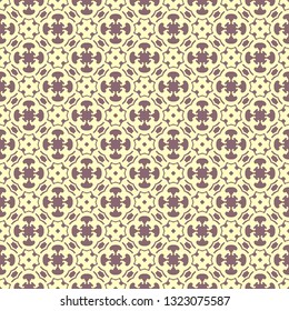 Vintage seamless pattern design illustration