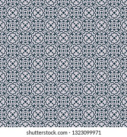 Vintage seamless pattern design illustration