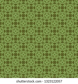 Vintage seamless pattern design illustration