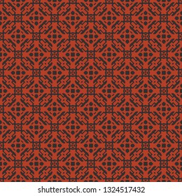 Vintage seamless pattern design illustration