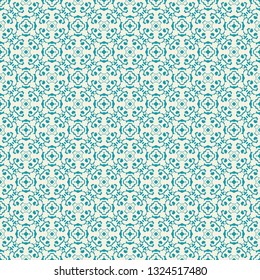 Vintage seamless pattern design illustration