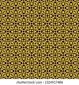 Vintage seamless pattern design illustration