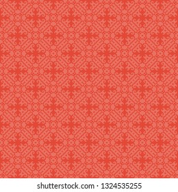 Vintage seamless pattern design illustration